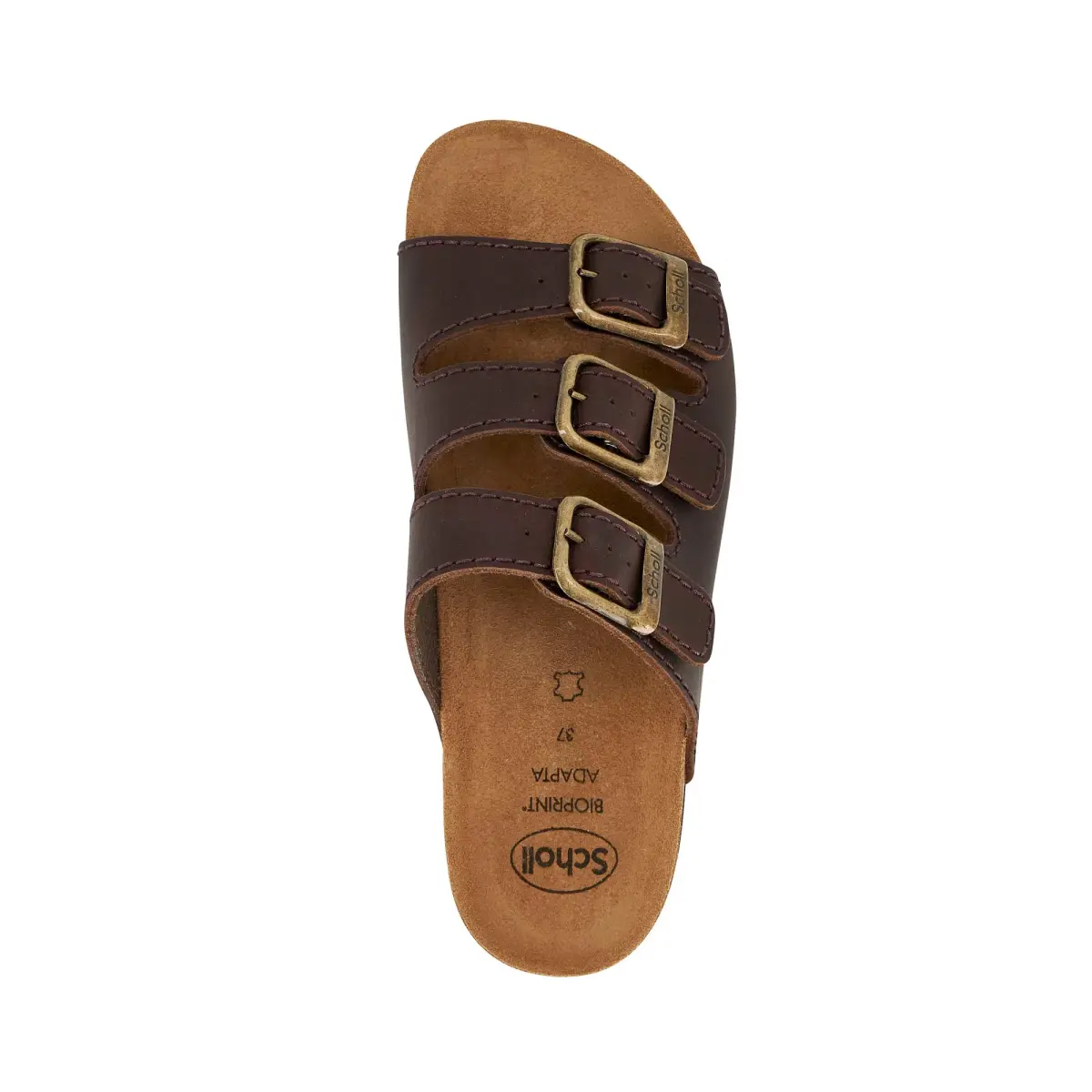 Köp Scholl Rio Wedge Adapta Dark brown på MittPlagg.se